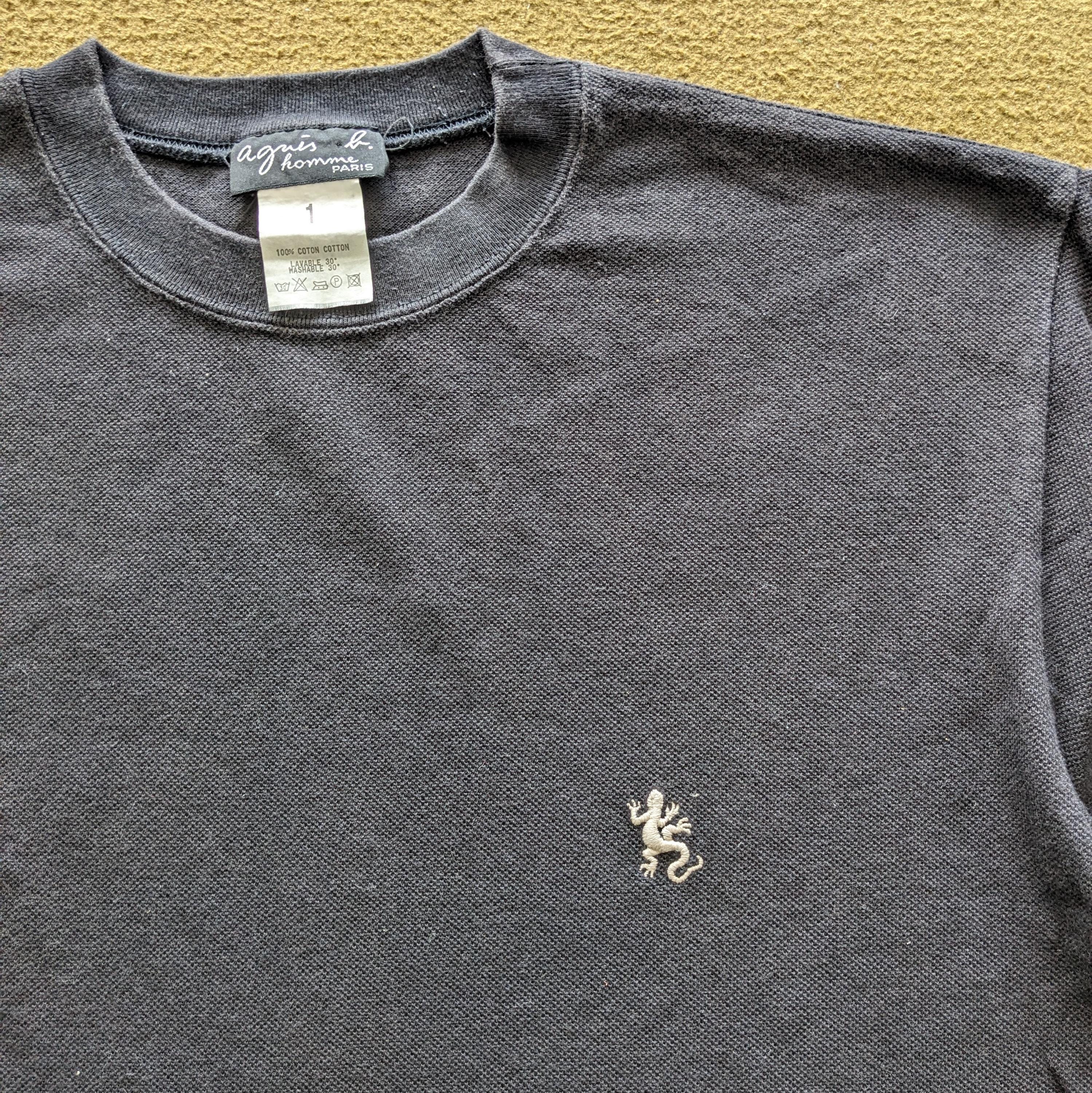 Vintage 90's Agnes B Homme Paris Designer Brand T-shirt - Etsy