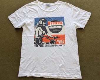 Vintage Hysteric Glamour Japanese Brand T-shirt - Etsy