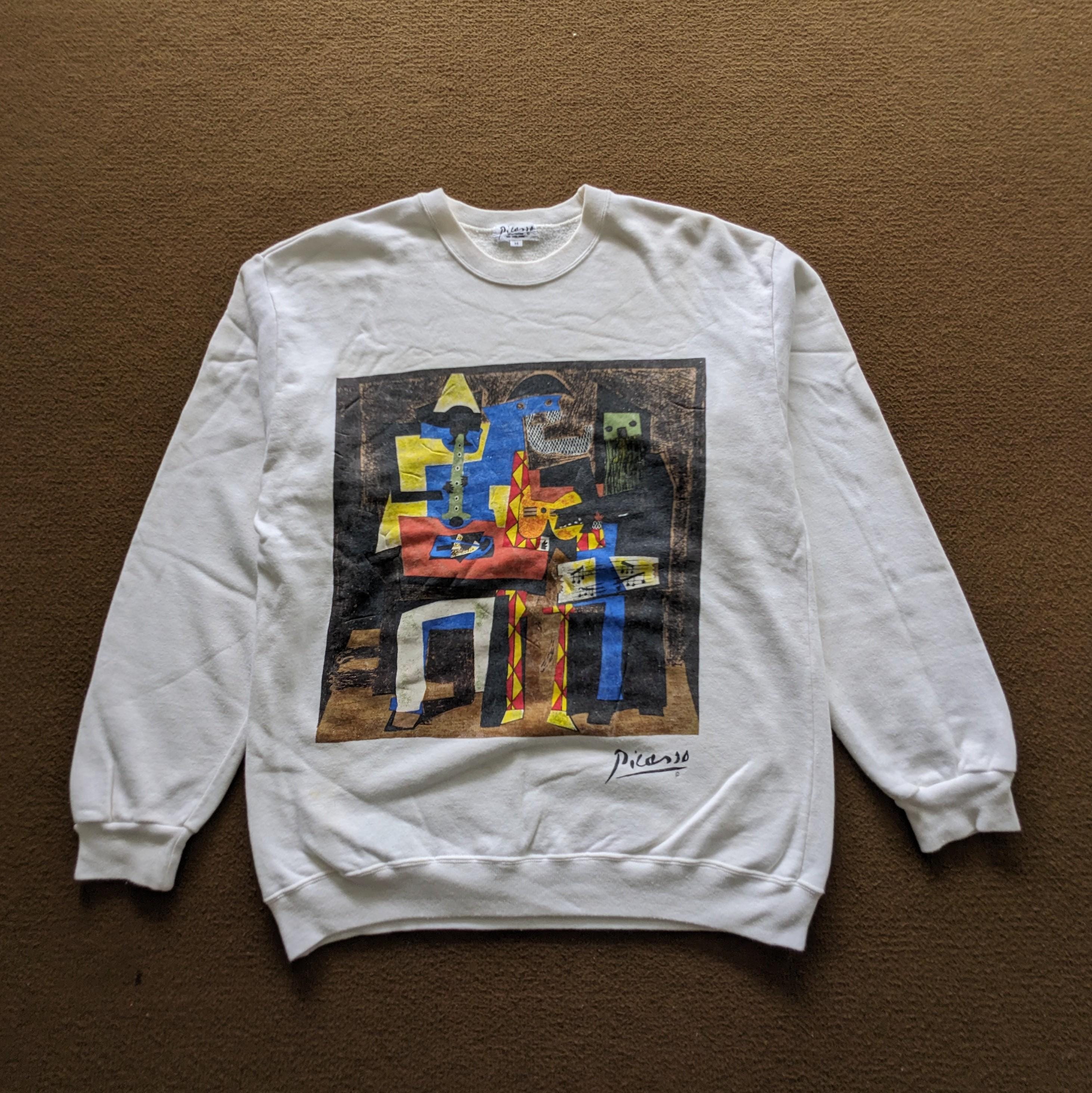ヴィンテージ ピカソ スペインの画家兼彫刻家 スウェットシャツ - Etsy 