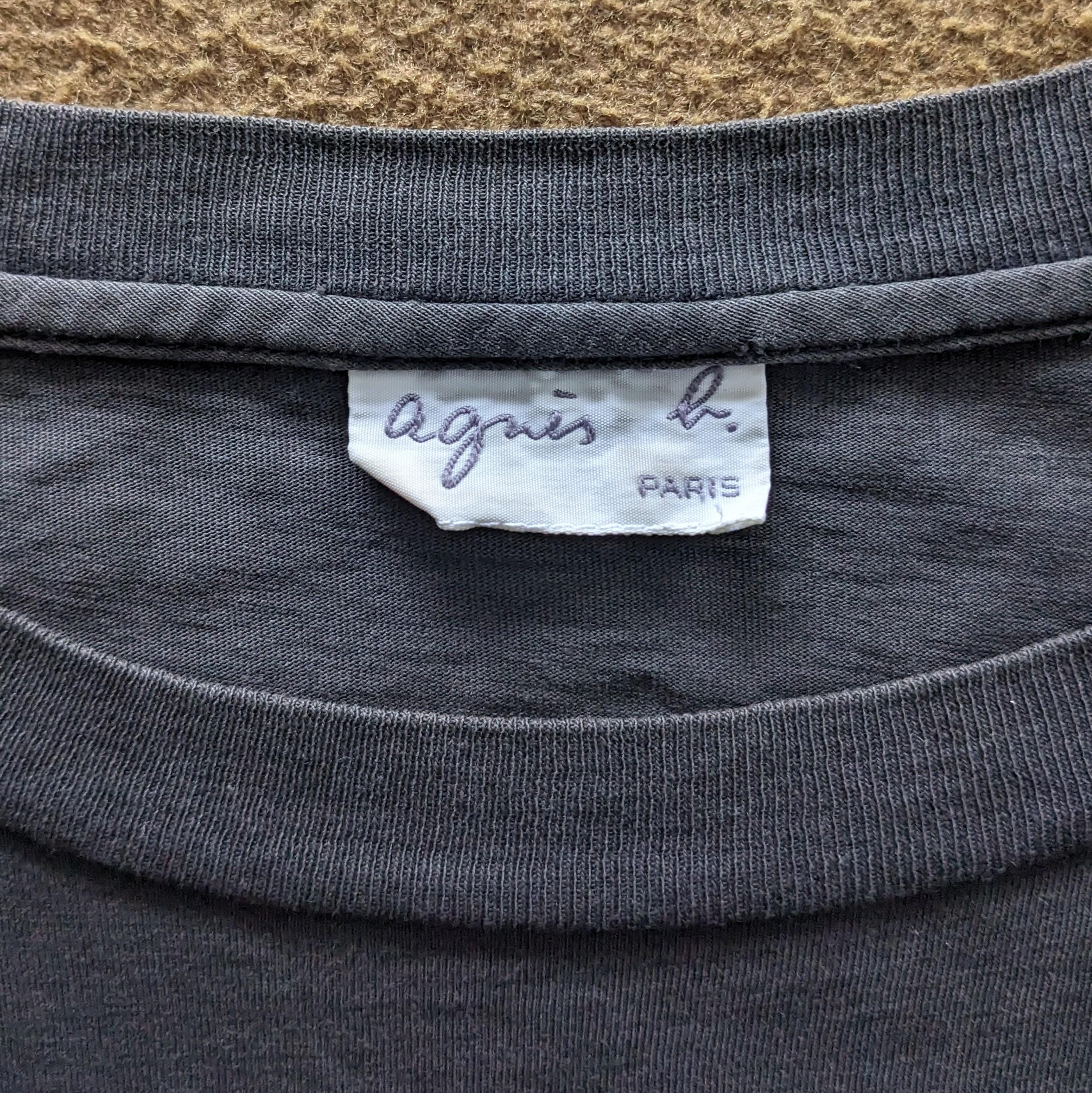 Vintage 90's Agnes B. Photo Print T-shirt - Etsy