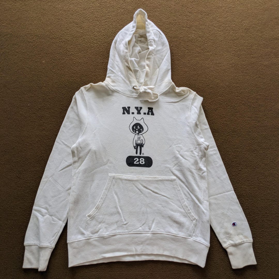 Vintage Champion X Ne-net by Issey Miyake Japanese Hoodies