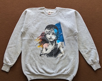 Vintage LES MISERABLE Movie Horror Sweatshirt