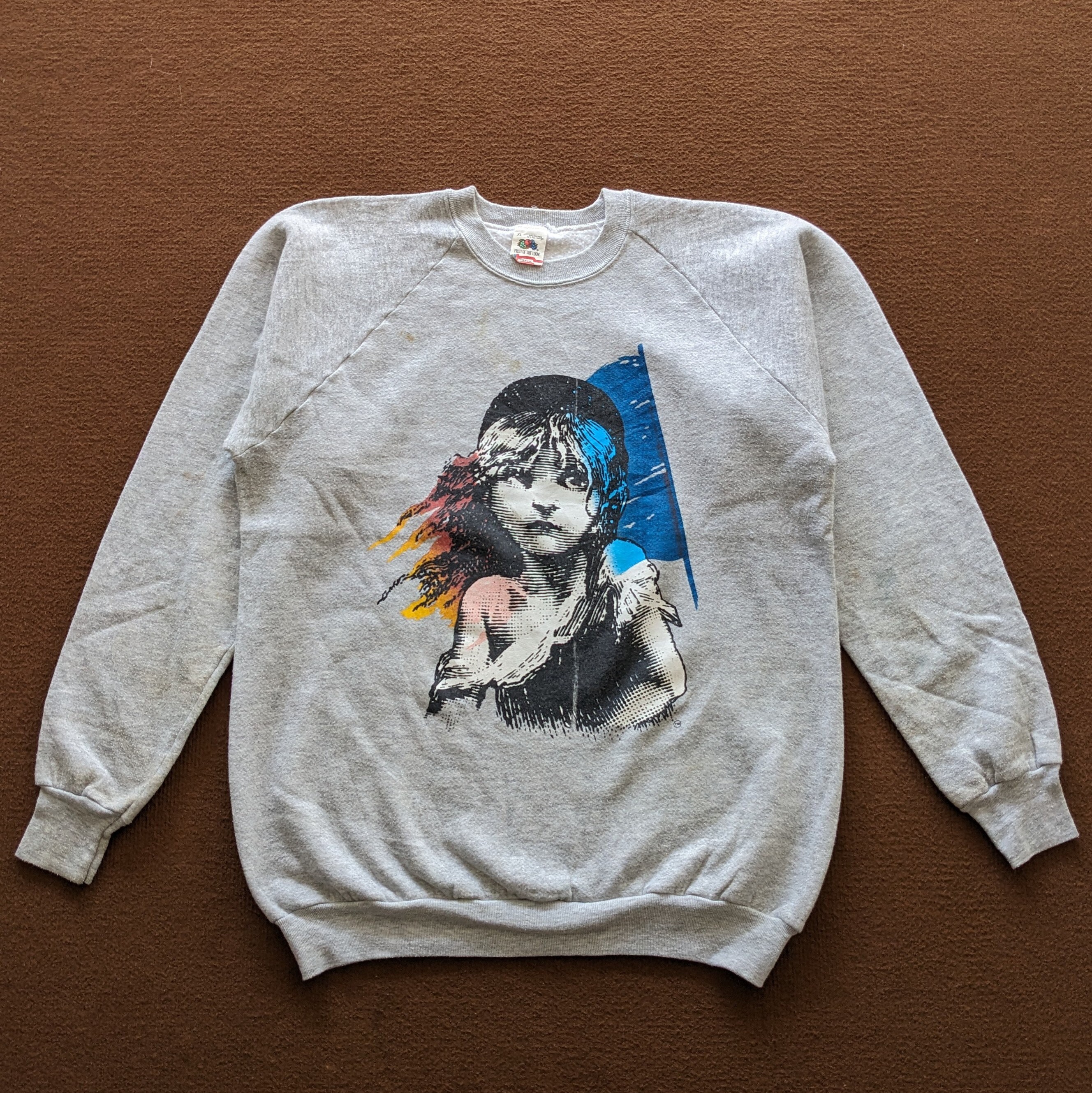 Les Miserables Sweatshirt Vintage - Etsy Les Miserables Sweatshirt Vintage - Etsy