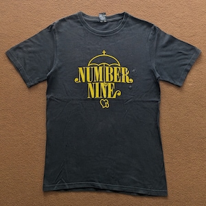 Vintage Number Nine Japanese Brand Fashion Designer Brand Tshirt