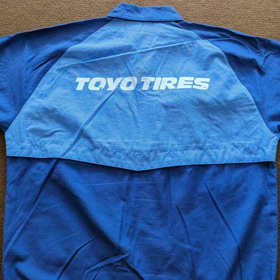 Vintage TOYO TIRES Racing Team Uniform Workers Jacket - Etsy
