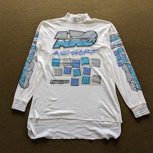 Vintage AXO SPORTS Motorsports Long T-shirt