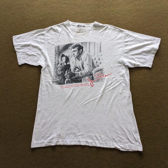 Vintage 90's JAMES DEAN American Rock Singer T-shirt - Etsy Australia