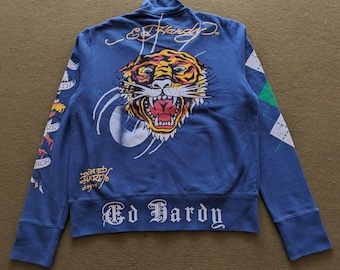 Vintage Ed Hardy by Christian Audigier Japanese Brand Jacket - Etsy