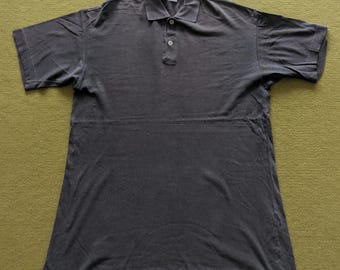 Vintage Comme Des Garcons Homme Plus Polo Shirt, Inside Out Seam