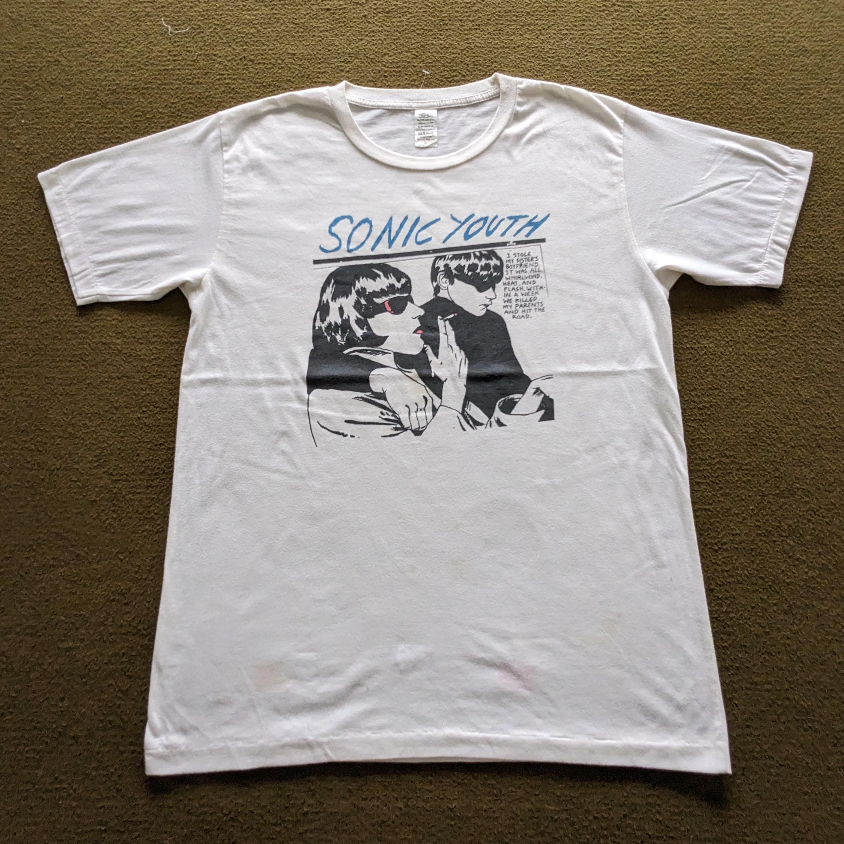 Vintage Sonic Youth Bad Moon Rising 80s 90s shirt | eBay