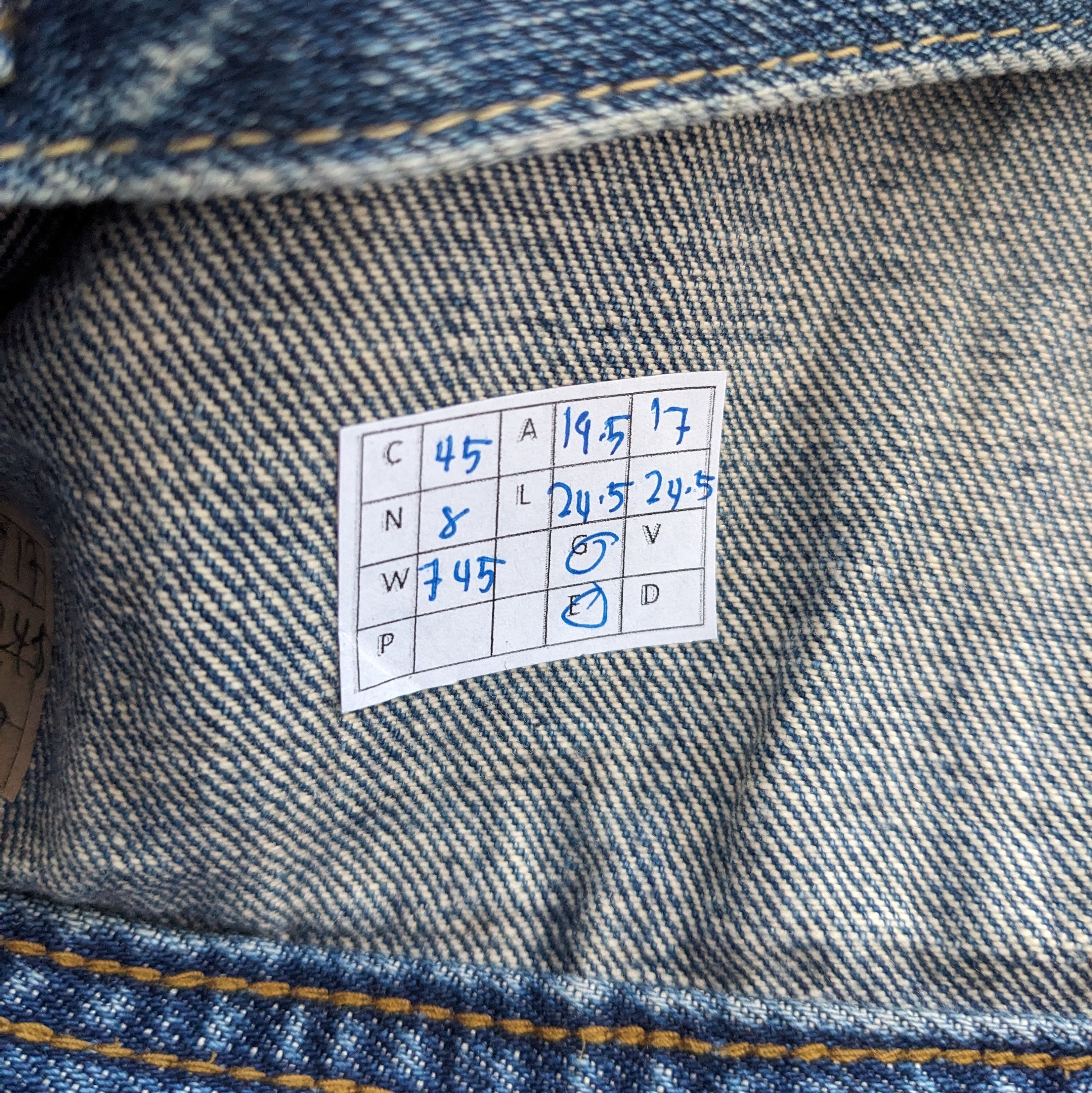 Vintage Custom Art Logo Number Nine Japanese Brand Denim Jacket - Etsy