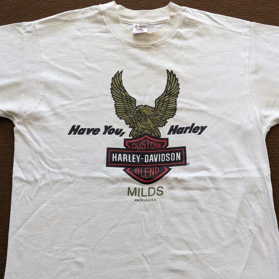 Vintage 90's HARLEY DAVIDSON American Motorcycle T-shirt - Etsy