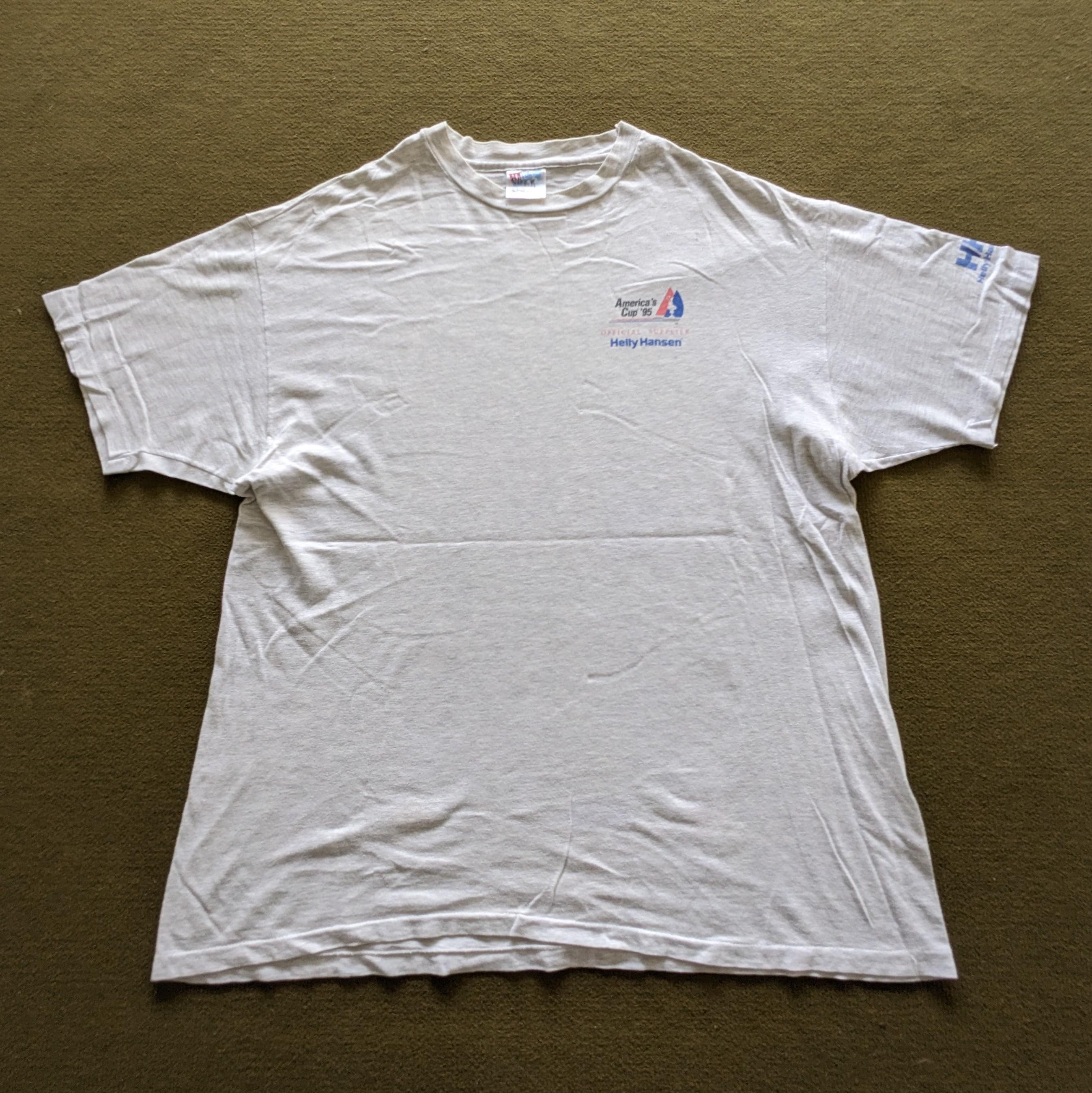 Vintage 90's HELLY HANSEN America's Cup 1995 T-shirt - Etsy