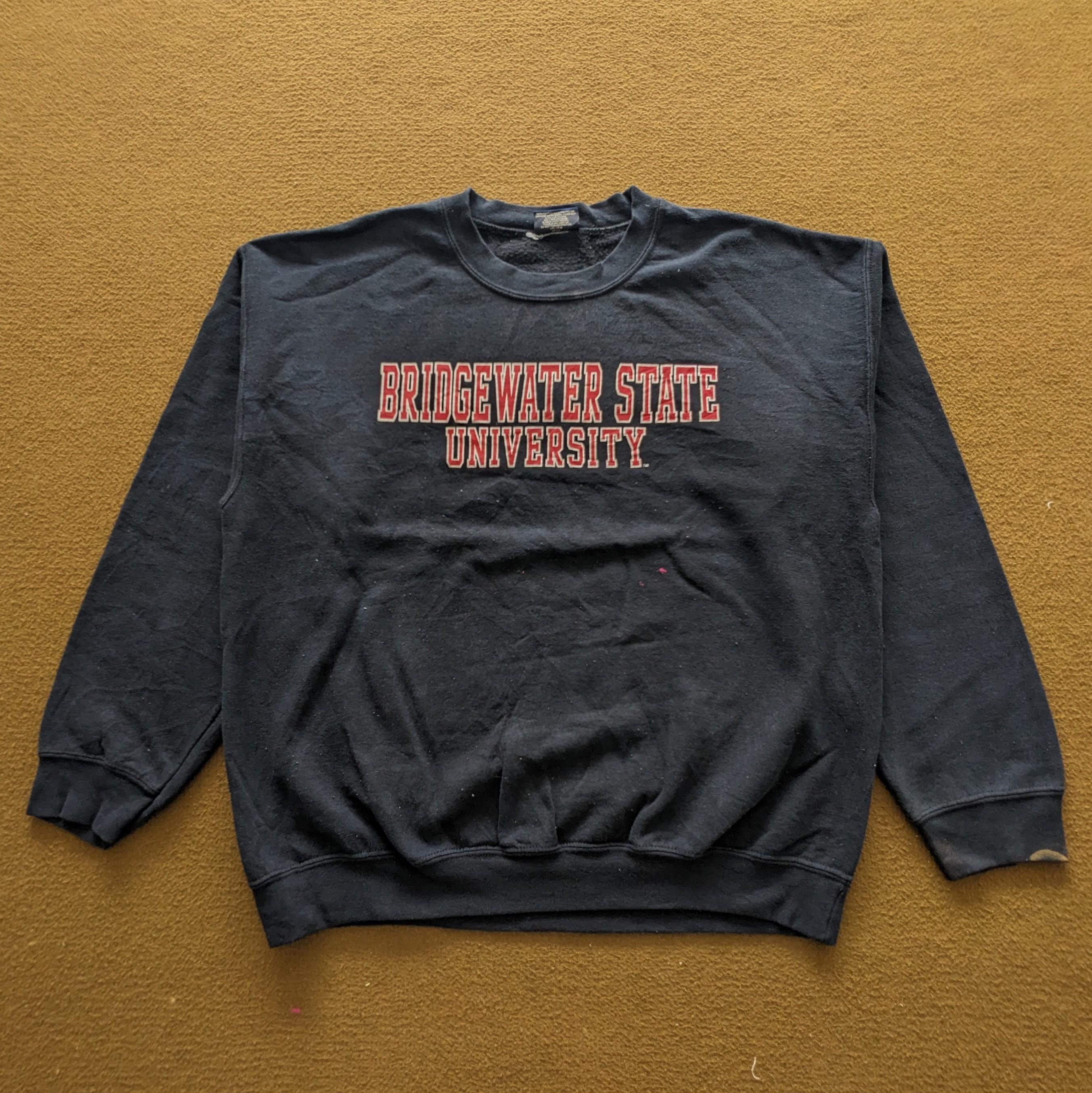 Vintage BRIDGEWATER STATE University Sports Sweatshirt Etsy
