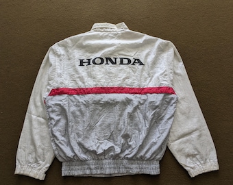 Vintage HONDA Motorsports Racing Team Windbreaker Jacket