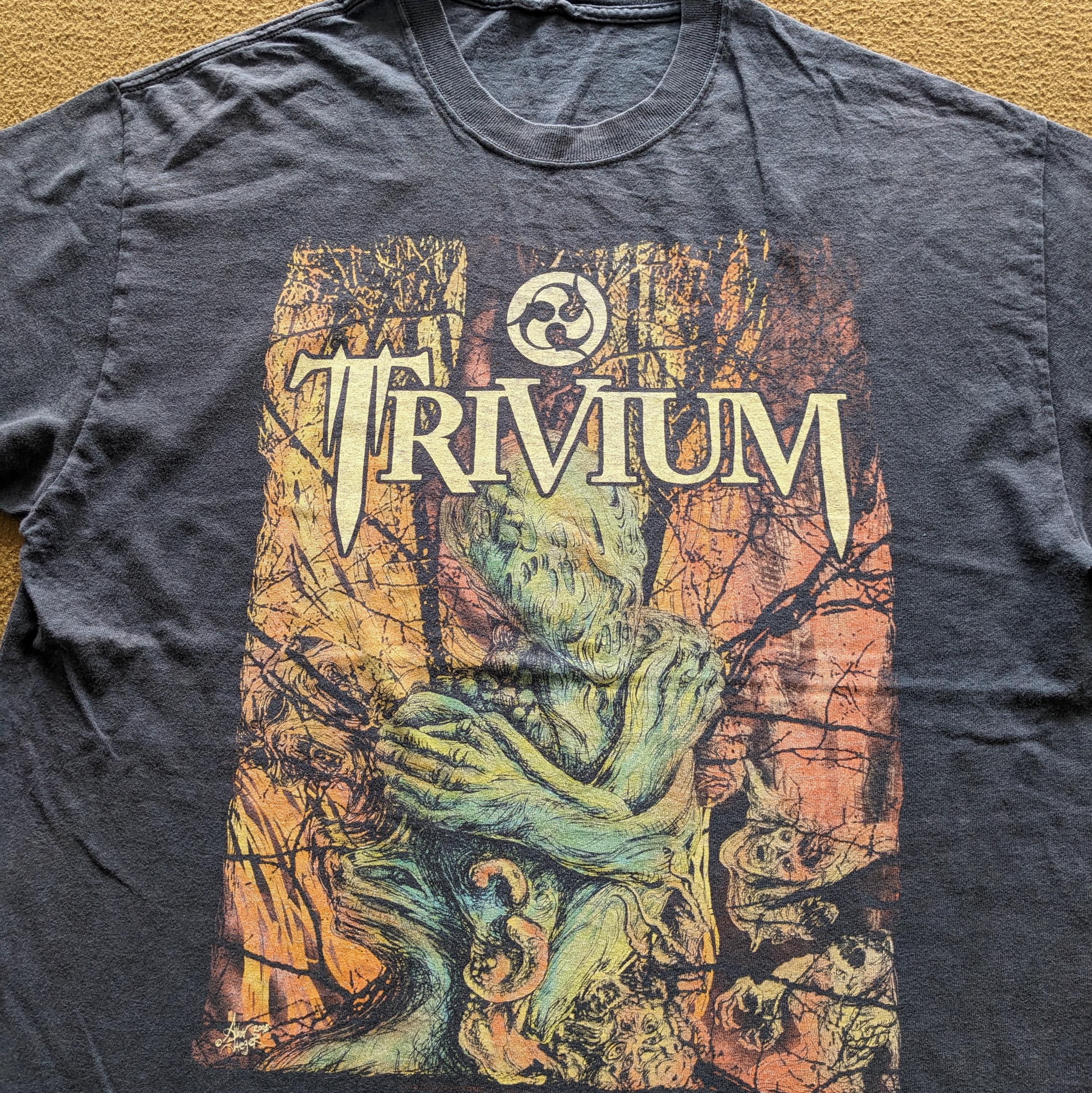 Vintage TRIVIUM American Heavy Metal Band T-shirt - Etsy