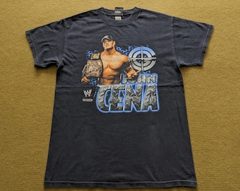 Camiseta vintage de lucha libre de la WWE de John Cena