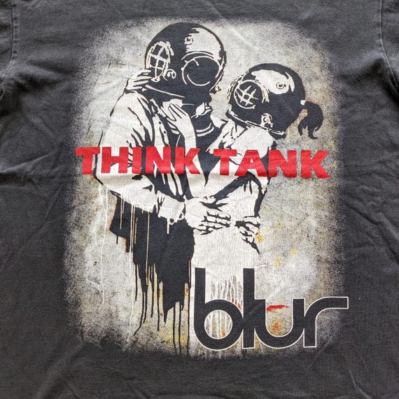 Vintage Blur Think Tank American Rock Band T-shirt - Etsy