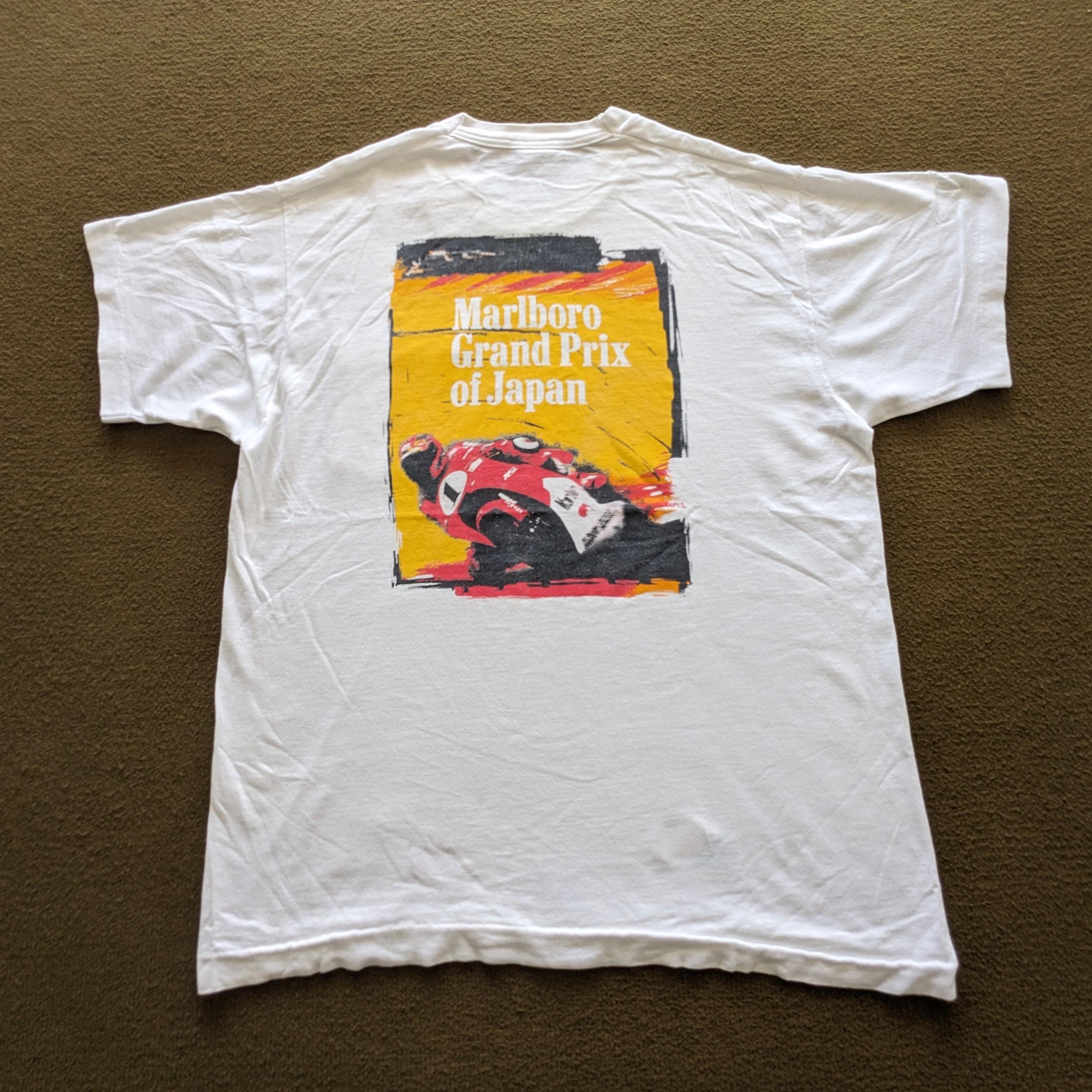 A*5様 90's Marlboro tee Vintage 90's MARLBORO Grand Prix Racing T-shirt - Etsy