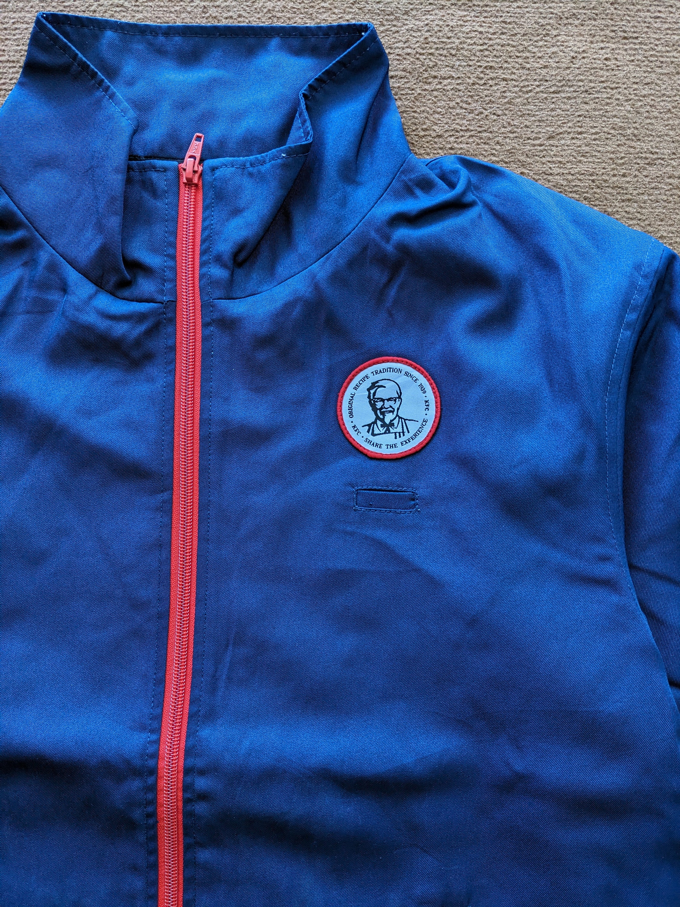 Vintage KFC Workers Uniform Jacket - Etsy