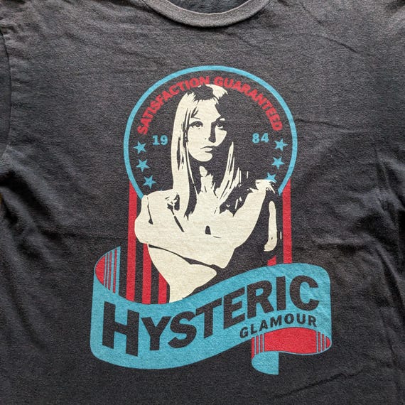 Vintage HYSTERIC GLAMOUR Japanese Brand T-shirt - Etsy