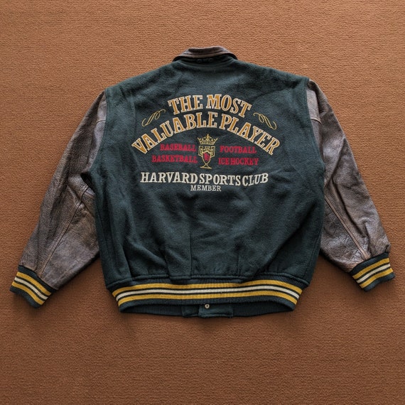 Vintage HARVARD Sports Club Member Varsity Jacket - Etsy