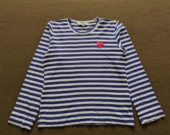 Vintage PLAY Comme des Garçons camiseta de la marca japonesa