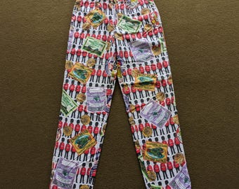 Vintage Tricot Comme Des Garçons Pantalones de marca japonesa