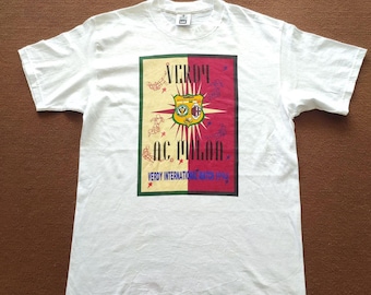 Vintage LEE X Vendy AC Milan International Match 1994 T-shirt