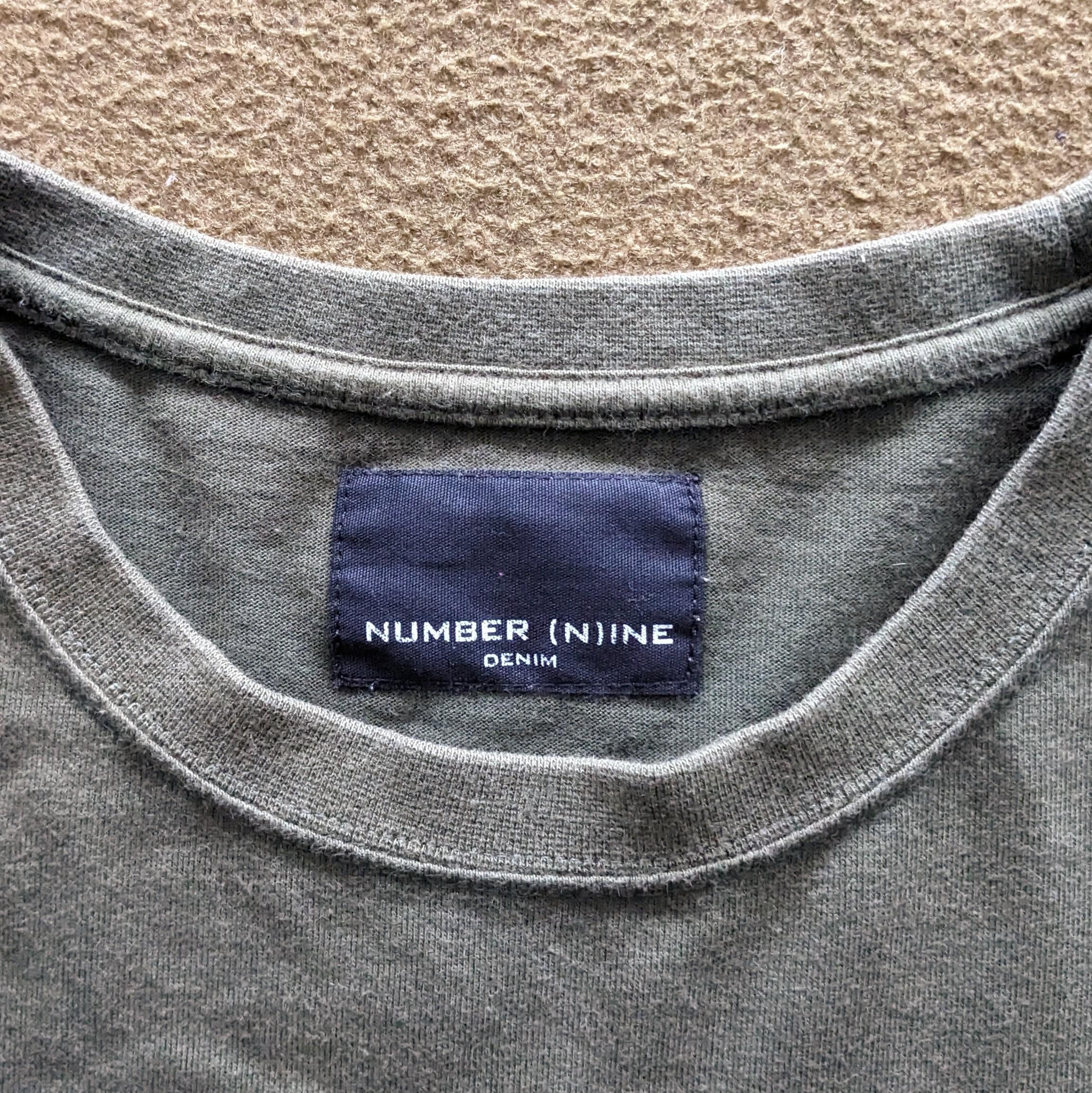Vintage NUMBER NINE Japanese Brand Long T-shirt - Etsy