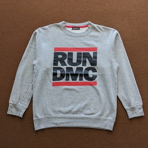 Vintage RUN DMC Rapper Hip Hop Sweatshirt