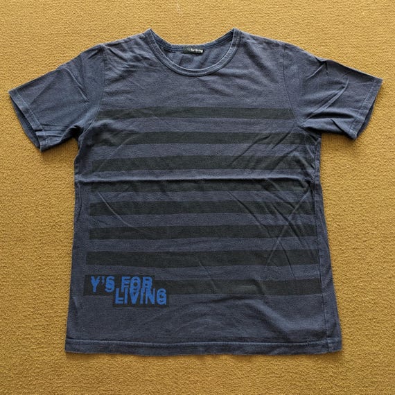 Yohji Yamamoto, Vintage Y's For Living Yohji Yamamoto Japanese Designer Brand T-shirt
