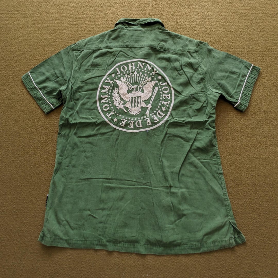 Vintage Hysteric Glamour X RAMONES JOHNNY American Band T-shirt - Etsy