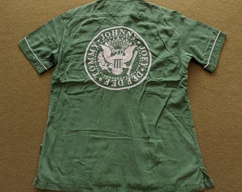 Vintage Hysteric Glamour X RAMONES JOHNNY American Band T-shirt