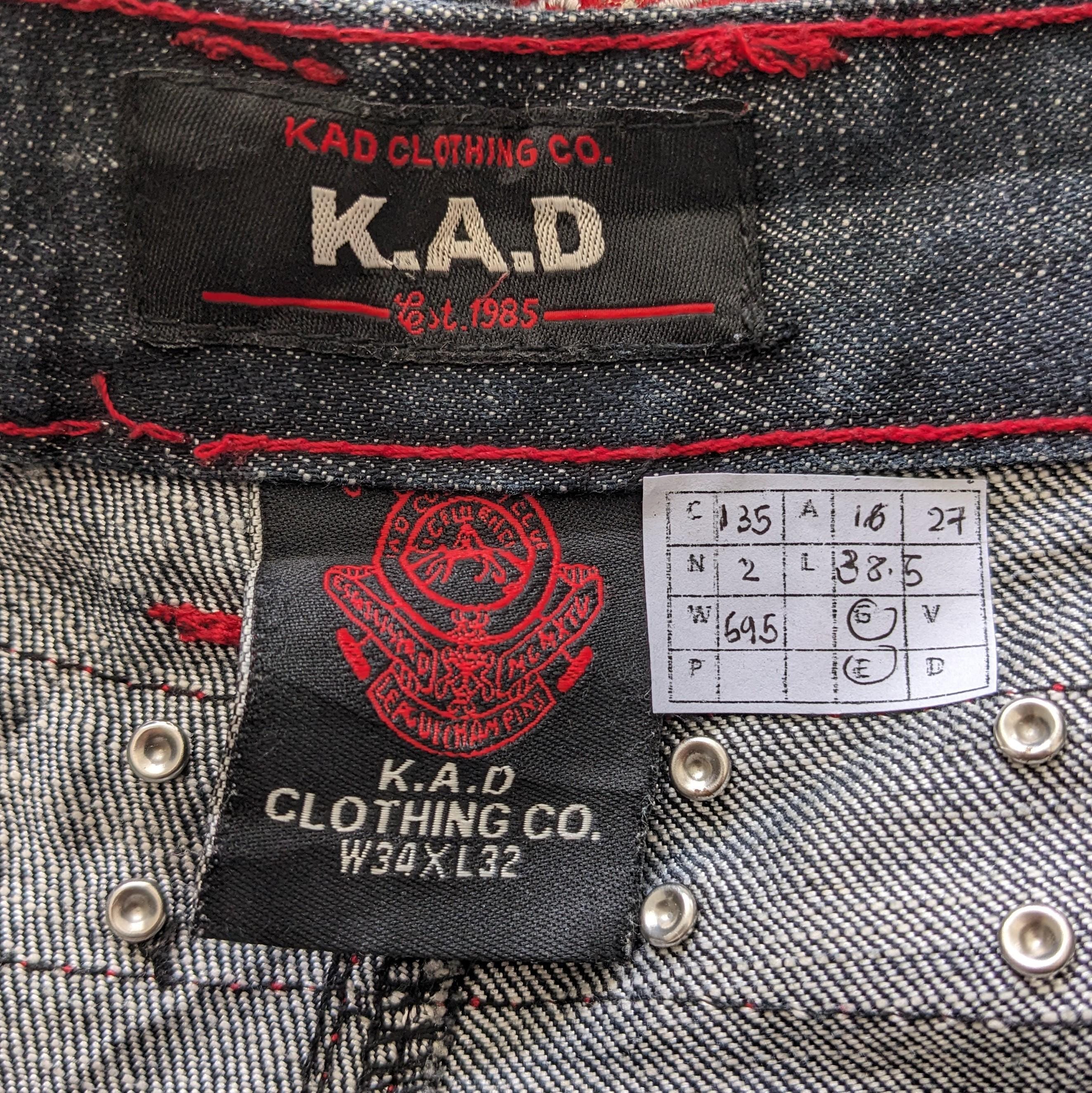 ヴィンテージ K.A.D デザイナーブランド デニムジーンズ - Etsy 日本