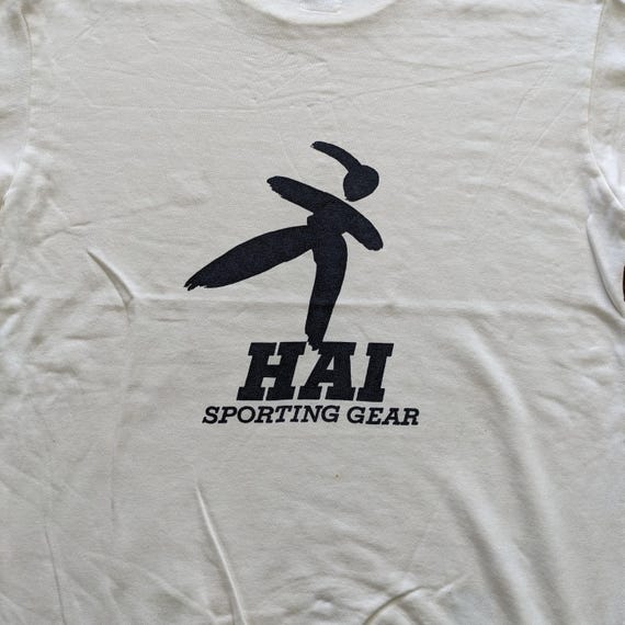 Vintage HAI Sporting Gear by Issey Miyake Japanese Brand T-shirt