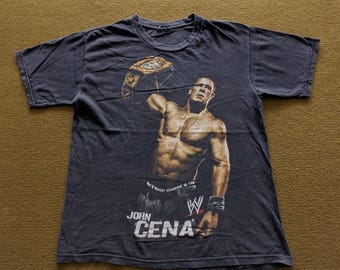 Camiseta vintage de lucha libre de la WWE de John Cena