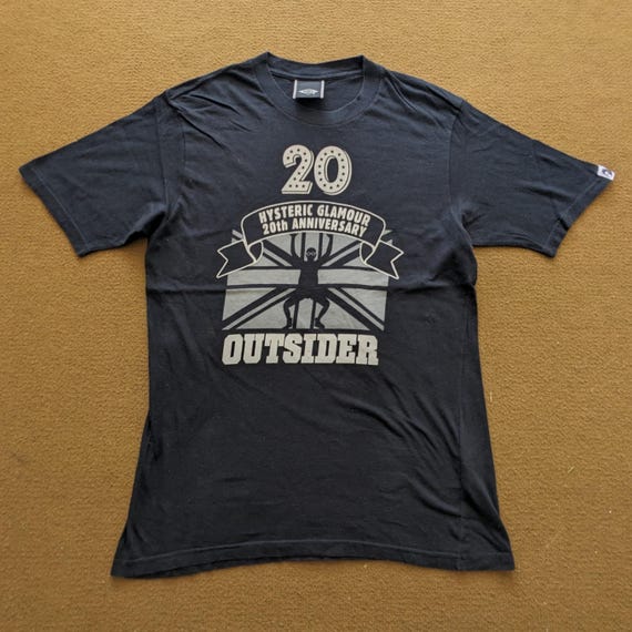 Hysteric Glamour, Vintage Hysteric Glamour 20th Anniversary Japanese Brand T-shirt