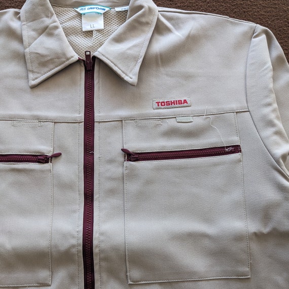 Vintage TOSHIBA Brand Uniform Workers Jacket - Etsy