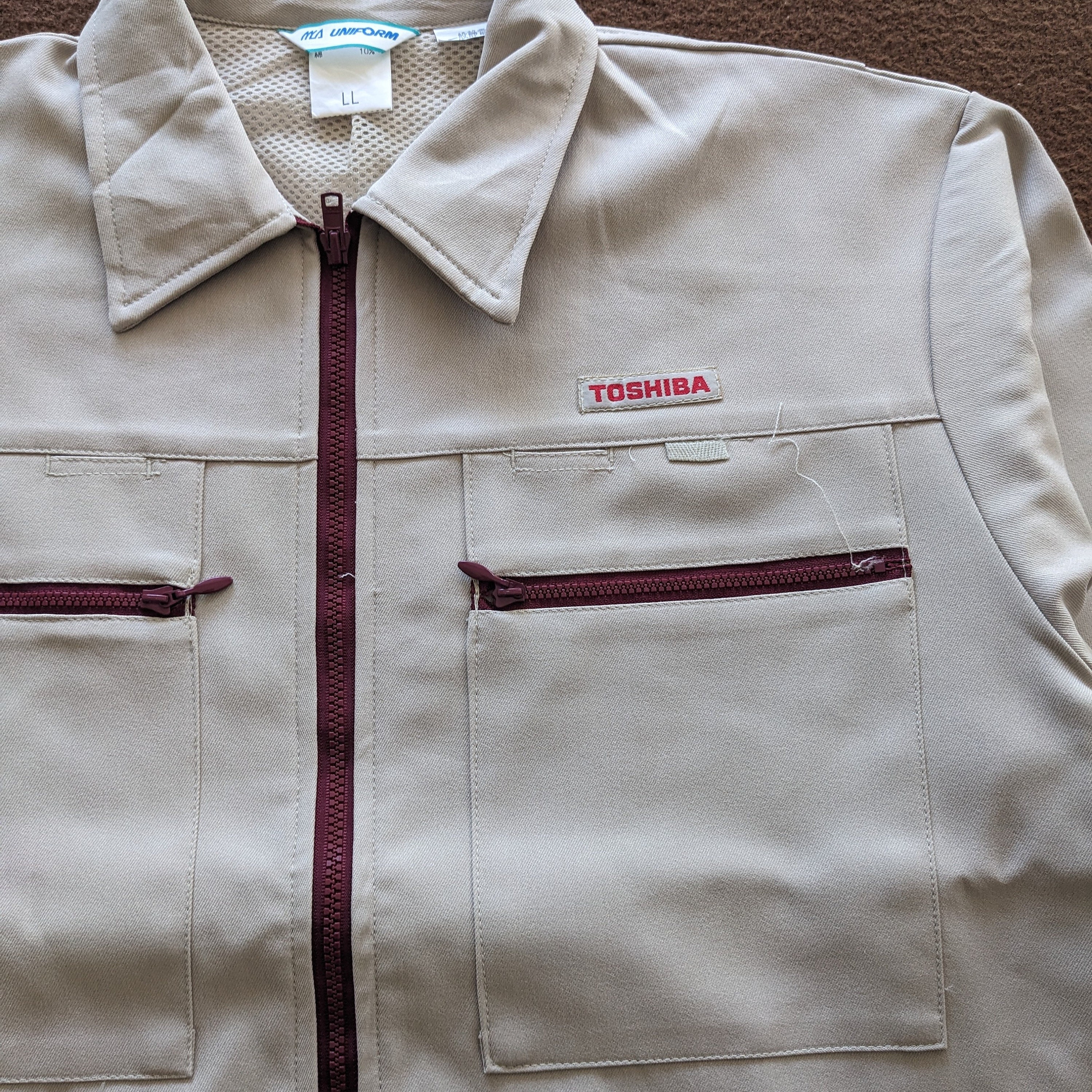 コスプレ 古着 ヴィンテージ 希少 TOSHIBA 東芝 ユニフォームの