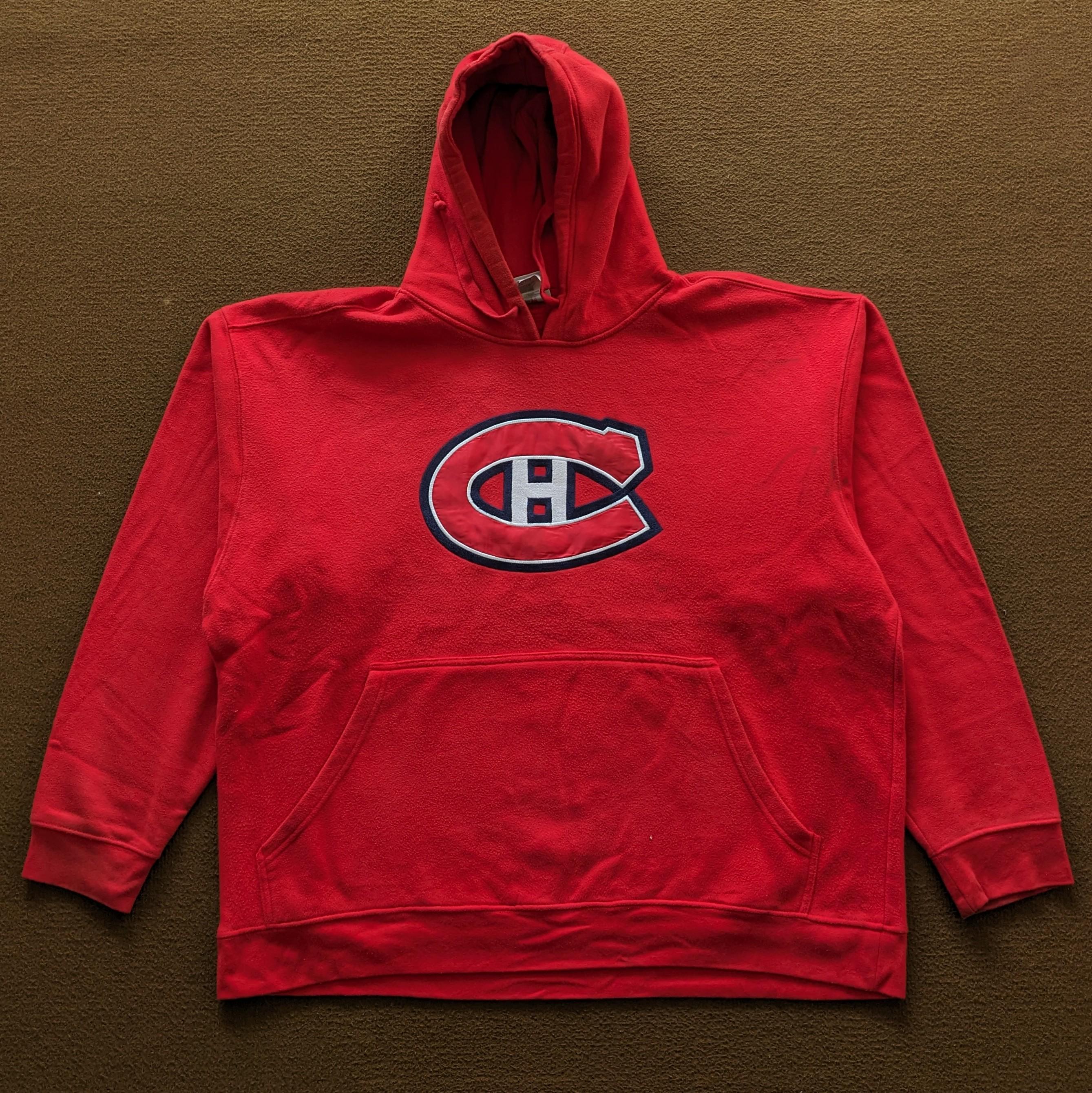 Vintage MONTREAL CANADA Hockey Team NHL Hoodies