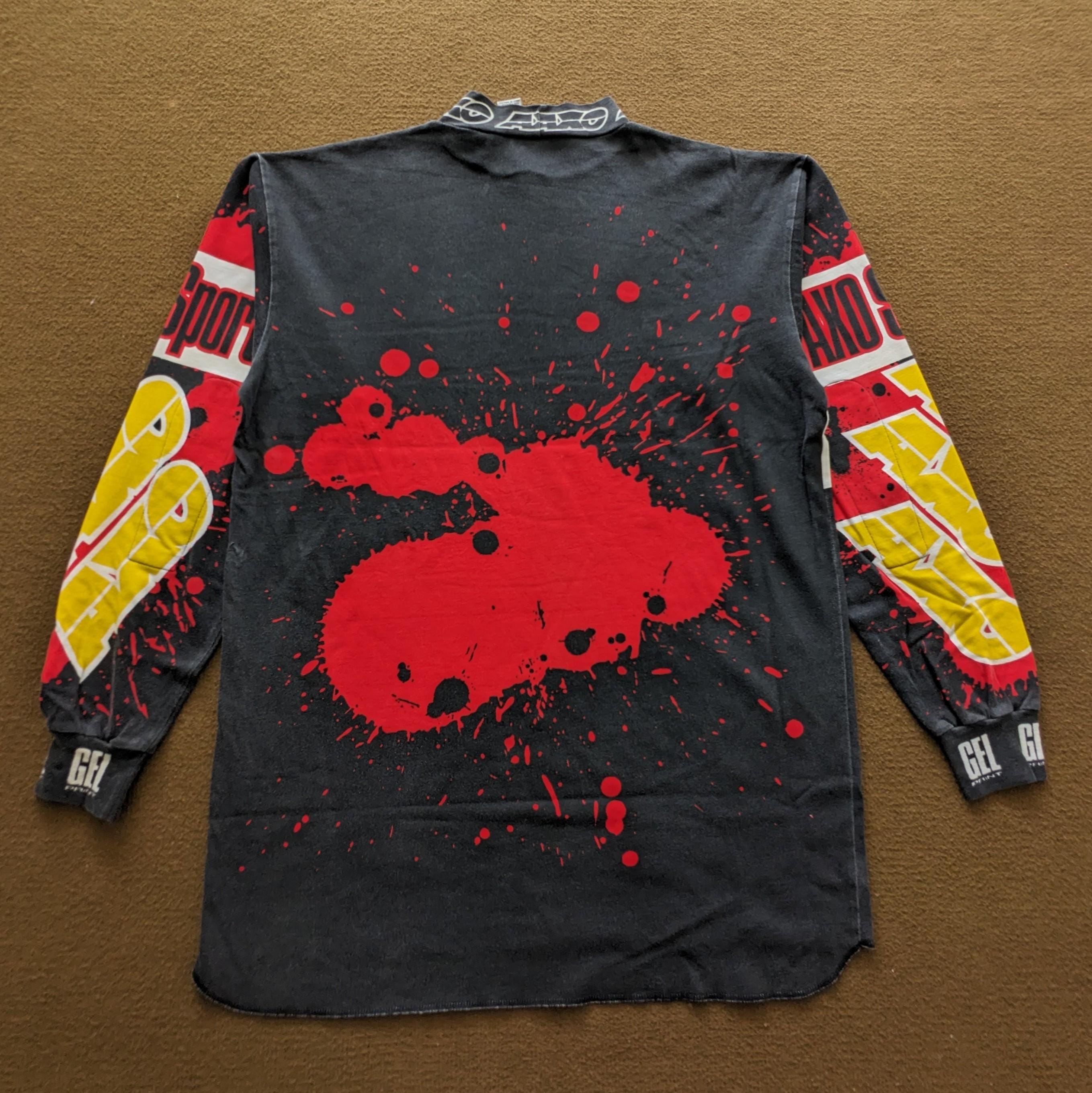 Vintage AXO SPORT Extreme Motorsports Long T-shirt - Etsy