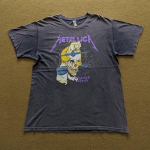 Vintage METALLICA T-shirt Amerikaanse rockband