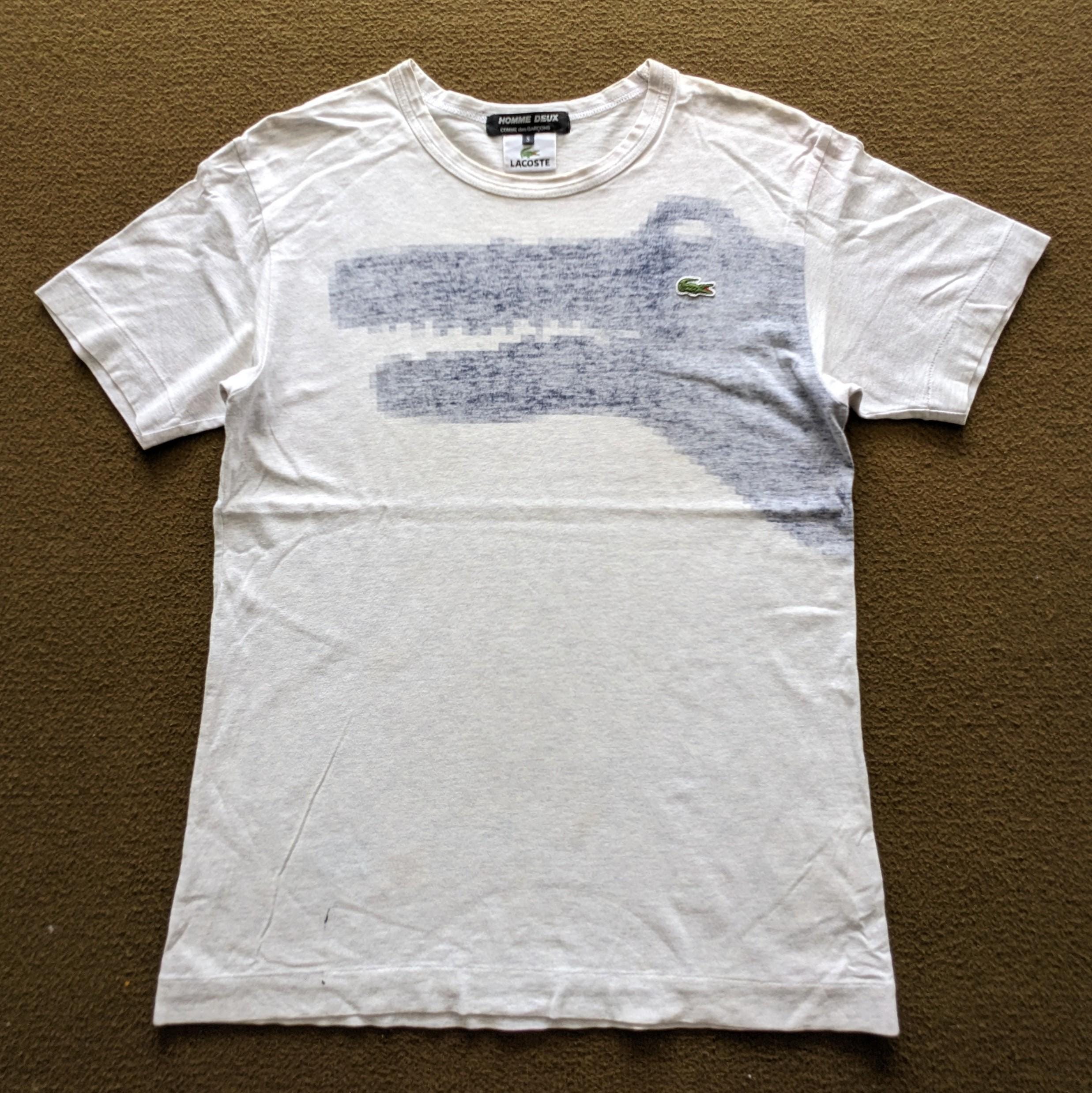 Vintage 90s LACOSTE X Comme Des Garçons Japanese Brand T-shirt - Etsy