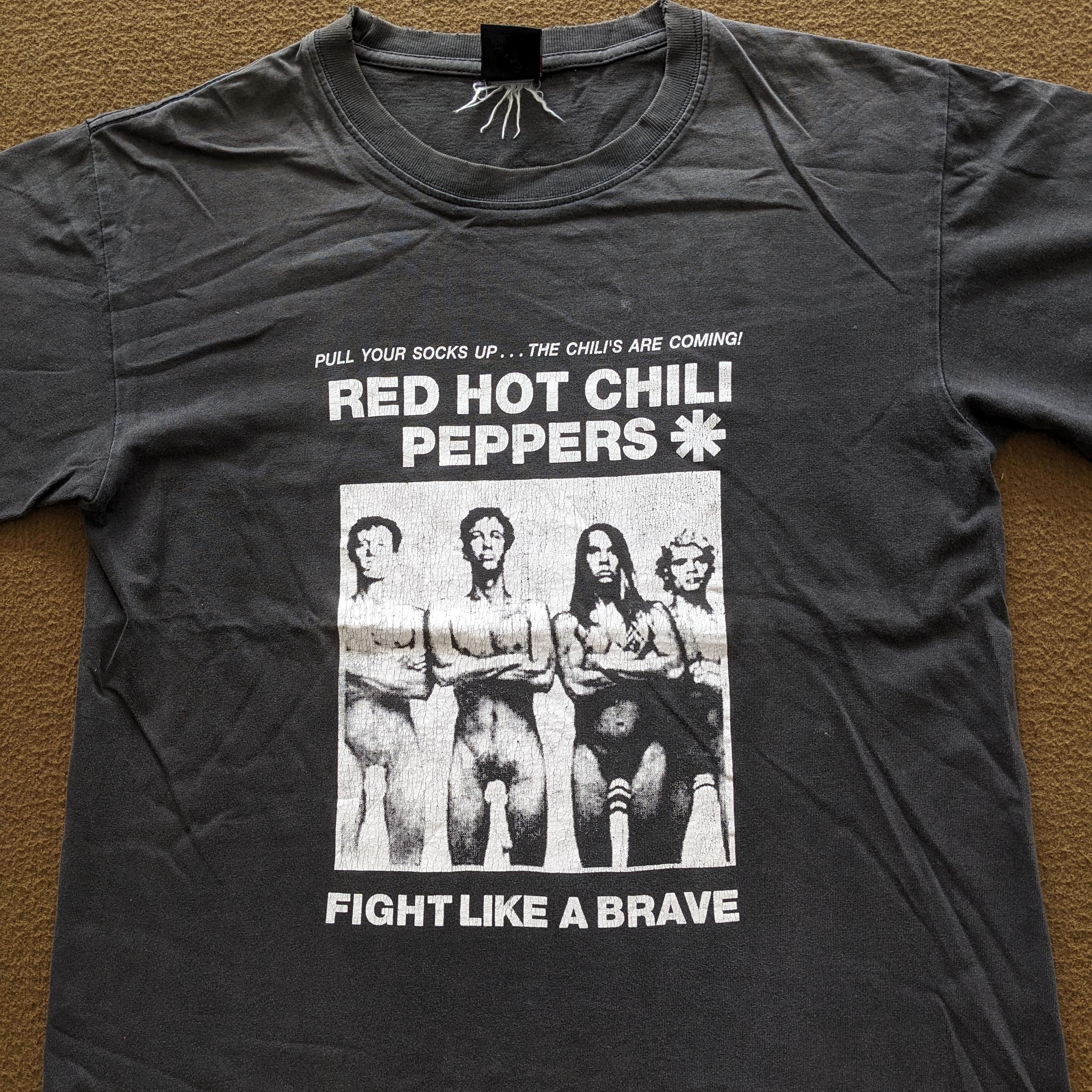 Vintage Red Hot Chilli Peppers American Rock Band T-shirt - Etsy