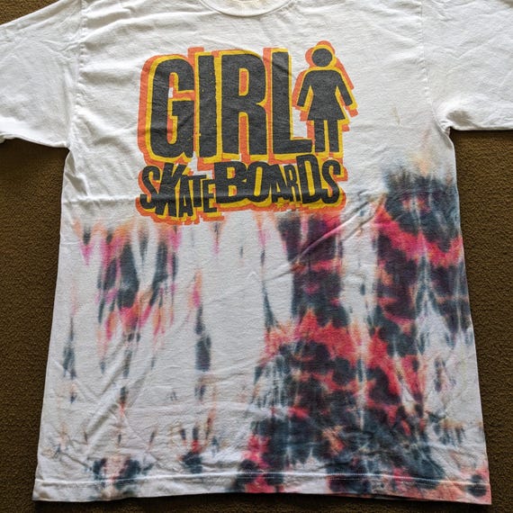 Vintage GIRL SKATEBOARDS Brand T-shirt - Etsy