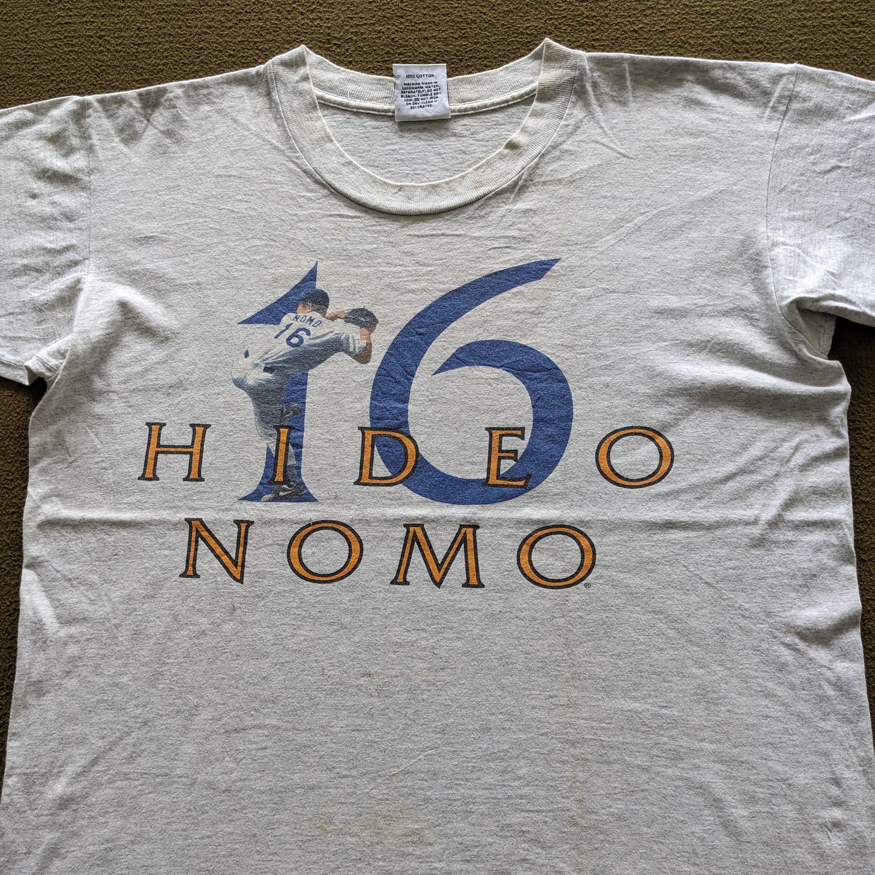 Vintage 90's HIDEO NOMO Los Angeles Dodgers MLB Team T-shirt - Etsy