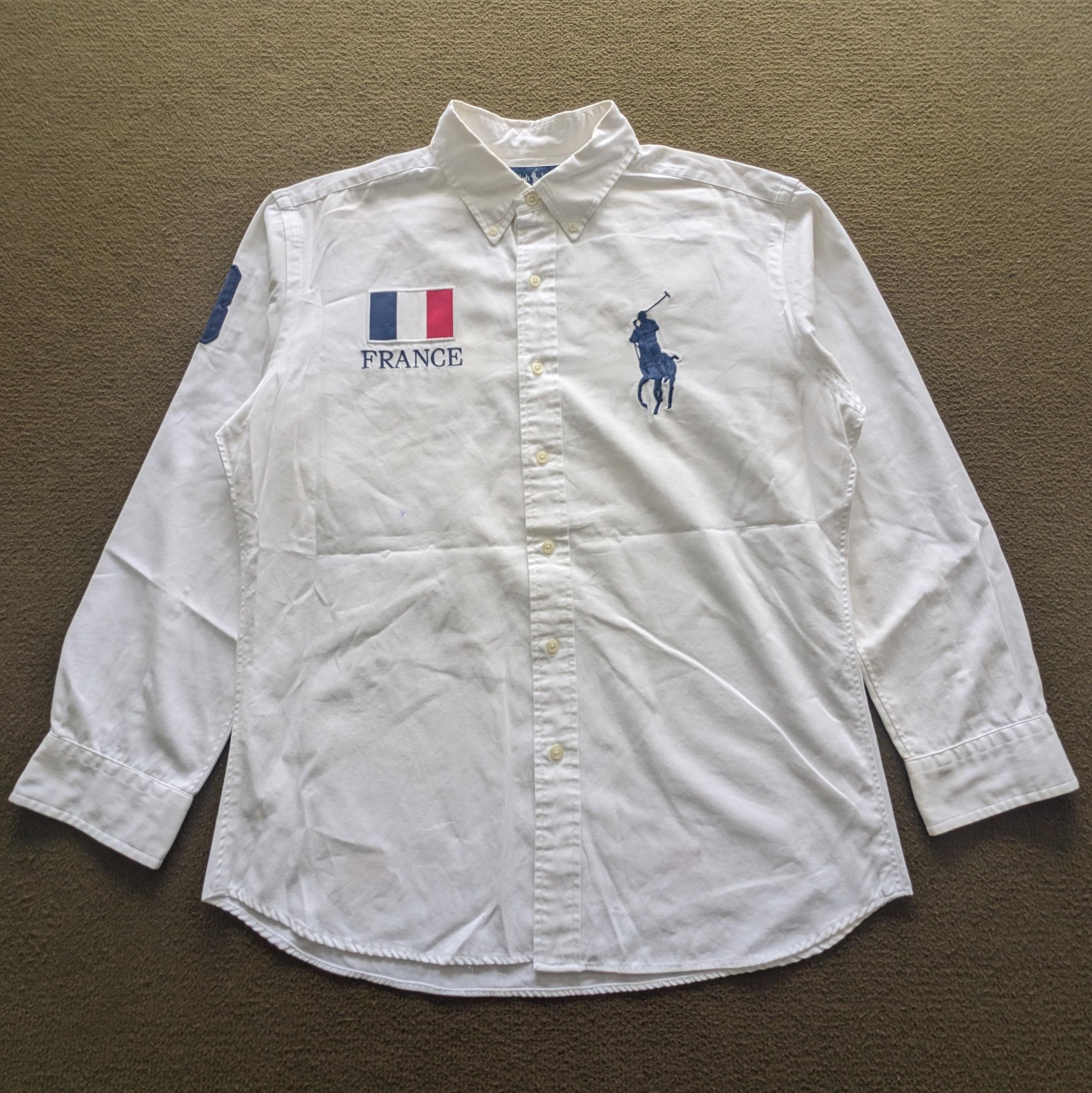 Vintage Polo Ralph Lauren FRANCE 3 Luxury Brand Shirts - Etsy