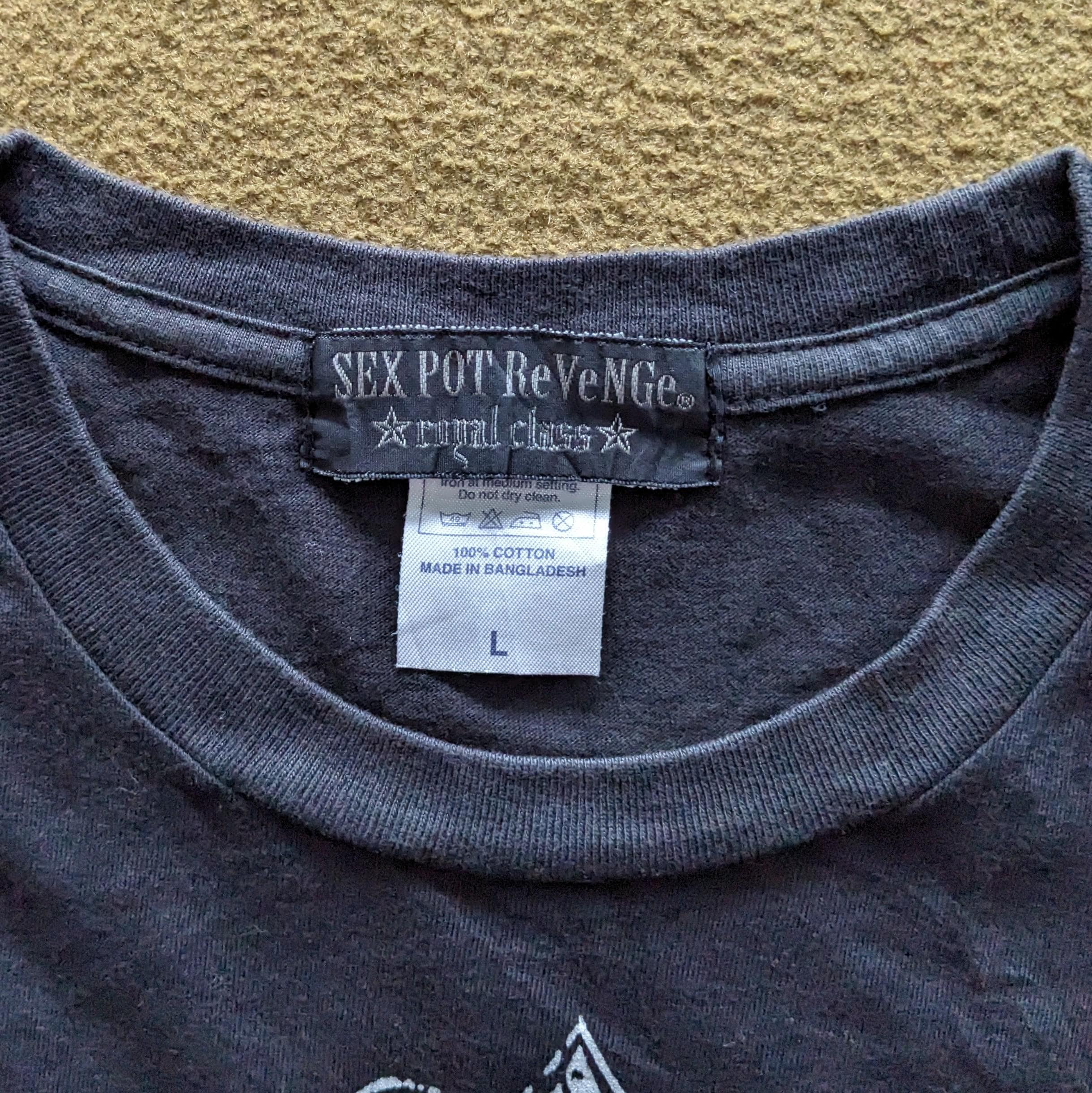 Vintage SEX POT REVENGE Japanese Brand T-shirt - Etsy