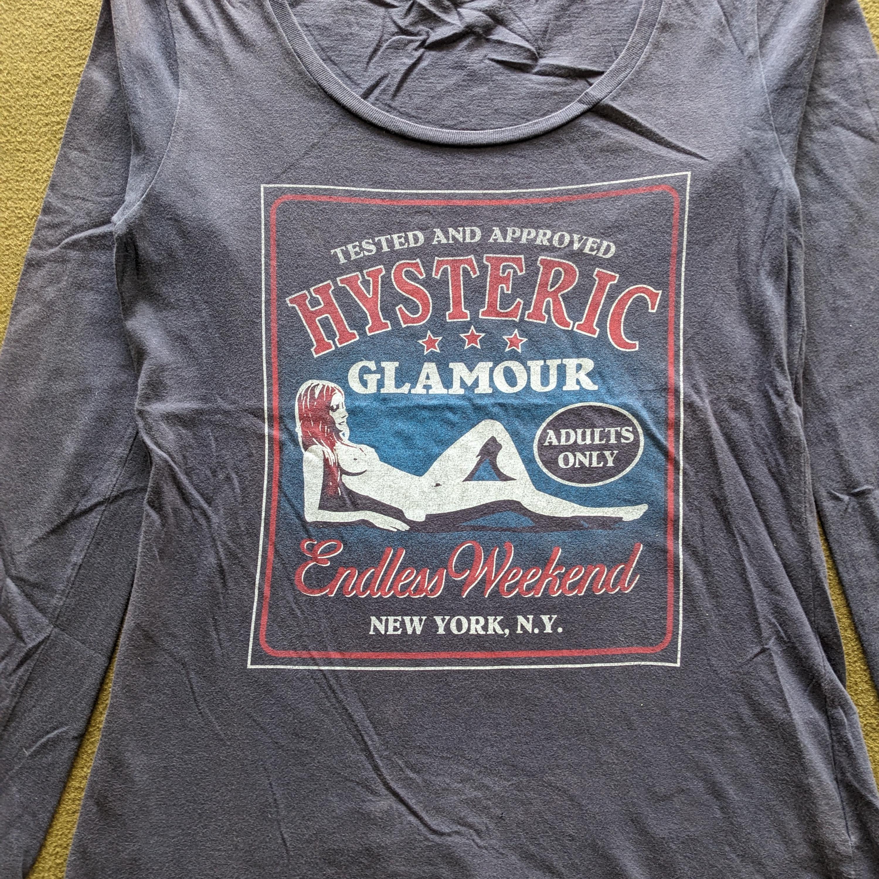 Vintage HYSTERIC GLAMOUR Japanese Brand Long T-shirt - Etsy Israel